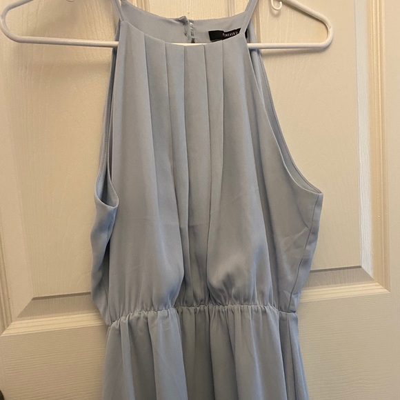 light blue halter dress - Picture 2 of 3